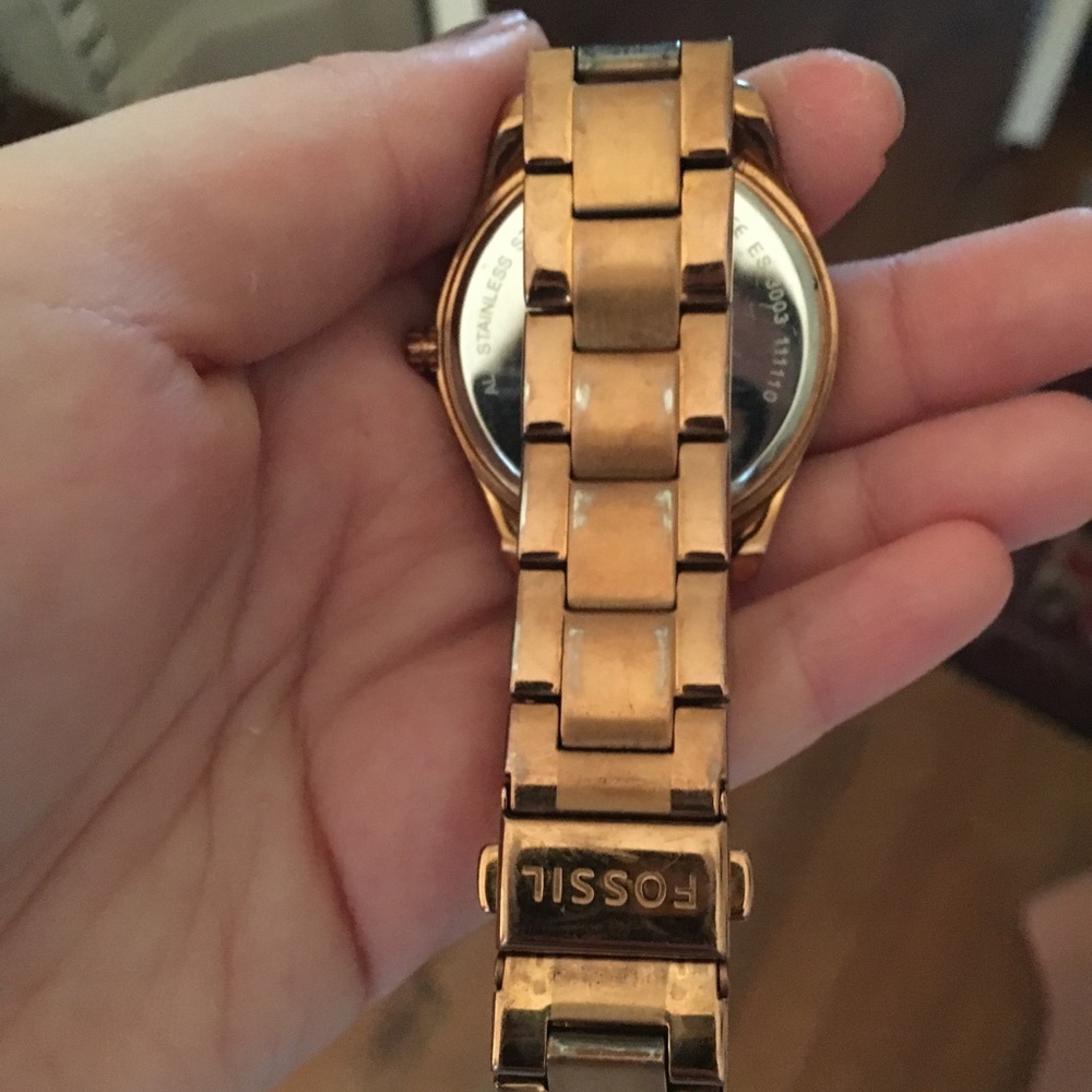 Fossil Gold Watch - Picture 2 of 2